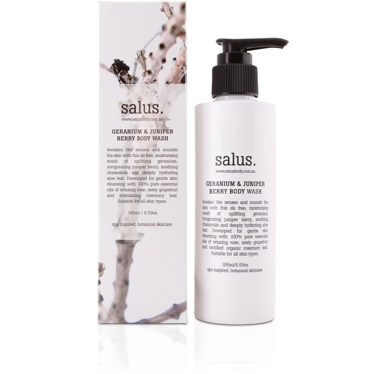 Geranium & Juniper Berry Body Wash