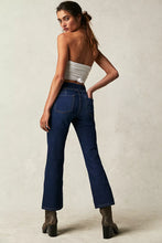 Load image into Gallery viewer, Free People In My Feelings Cropped Flared Jean Lilibet Blue
