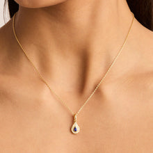Load image into Gallery viewer, By Charlotte With Love Birthstone Pendent Gold September
