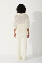 Load image into Gallery viewer, Zulu &amp; Zephyr Milk Cotton Crochet Shirt

