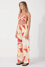 Load image into Gallery viewer, Zulu &amp; Zephyr Sunset Tile Linen Pant
