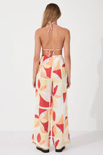 Load image into Gallery viewer, Zulu &amp; Zephyr Sunset Tile Linen Pant
