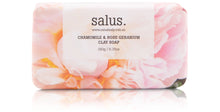 Load image into Gallery viewer, Salus Camomile &amp; Rose Geranium Clay Soap
