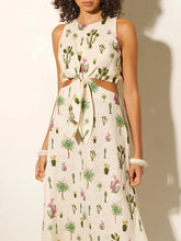 Load image into Gallery viewer, Kivari Saguaro Cut Out Maxi Dress
