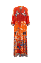 Load image into Gallery viewer, Kinga Csilla Pagoda Garden Peach Gown
