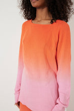 Load image into Gallery viewer, Zulu &amp; Zephyr Pink Ombré Merino Blend Knit Top
