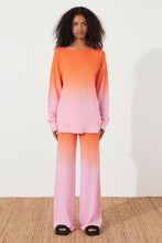 Load image into Gallery viewer, Zulu &amp; Zephyr Pink Ombré Merino Knit Blend Pant
