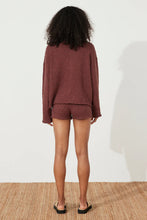 Load image into Gallery viewer, Zulu &amp; Zephyr Plum Boucle Knit Jumper
