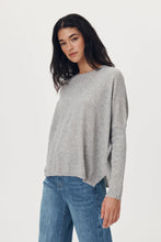 Load image into Gallery viewer, Rowie Enzo Merino Knit Jumper Grey Marle
