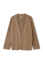 Load image into Gallery viewer, Zulu &amp; Zephyr Almond Cotton Blend Knit Cardigan
