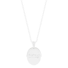 Load image into Gallery viewer, By Charlotte Everything You Are Is Enough Small Necklace Silver
