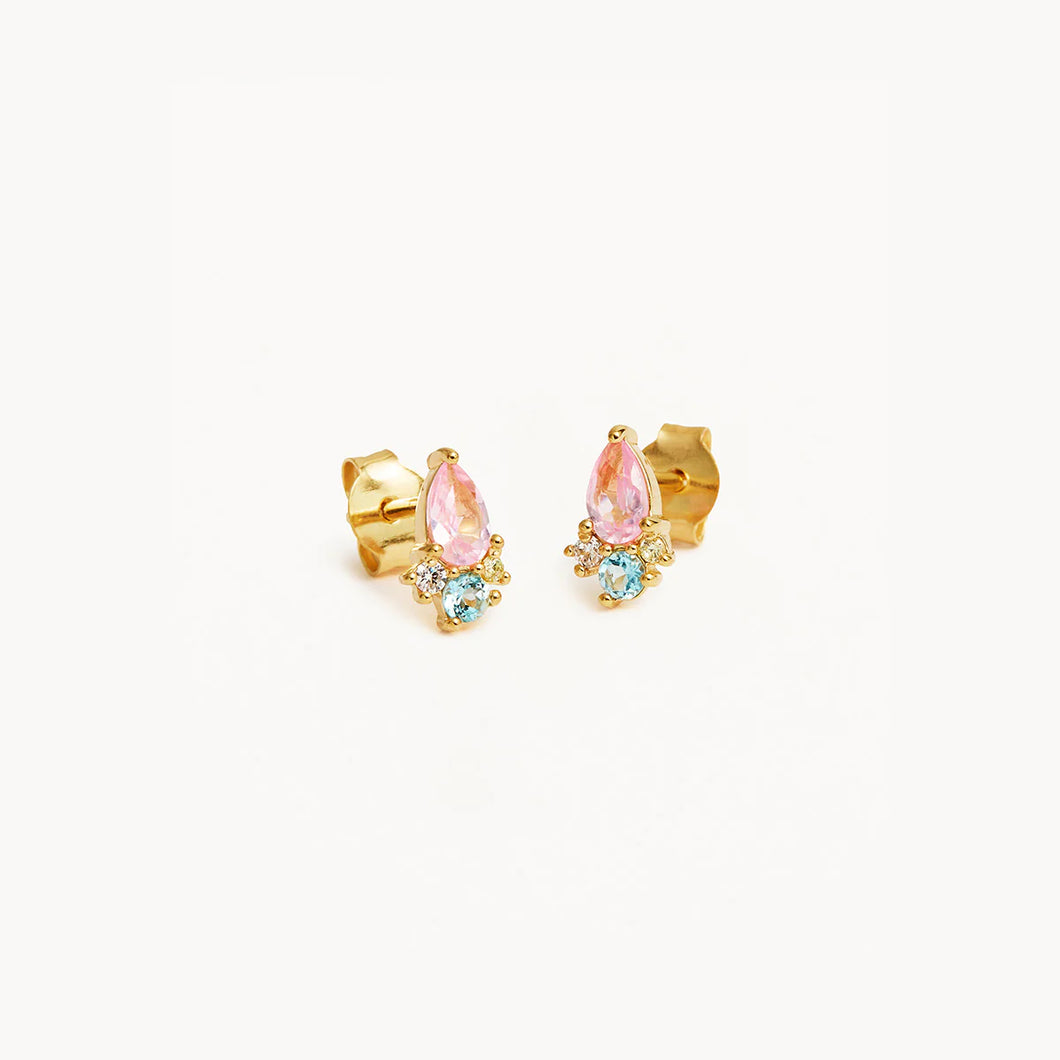 By Charlotte Cherished Connections Stud Earrings Gold