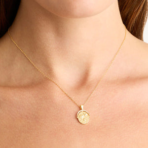 By Charlotte Everything You Are Is Enough Small Necklace Gold