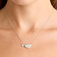Load image into Gallery viewer, By Charlotte Lucky Lotus Necklace Silver
