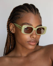 Load image into Gallery viewer, Lu Goldie Coco Matcha Sunnies
